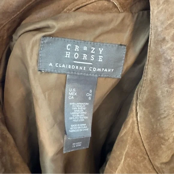 Liz Claiborne Tan Suede Jacket - Picture 5 of 5